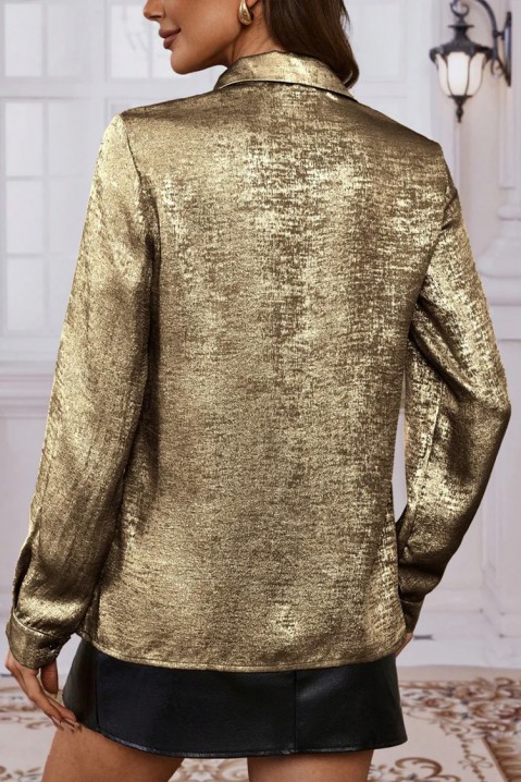 Дамска риза ARMELGA GOLD, Цвят: златен, IVET.BG - Твоят онлайн бутик.