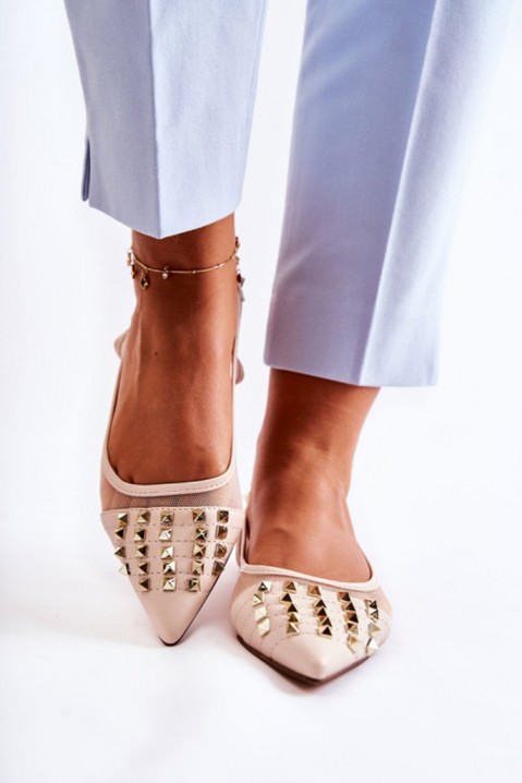 Дамски обувки ASEIRFA, Цвят: екрю, IVET.BG - Твоят онлайн бутик.