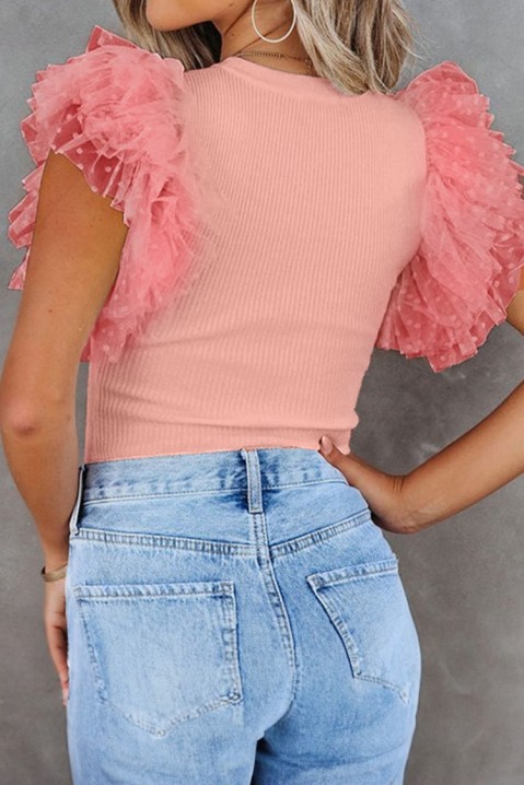 Тениска BEATILFA PINK, Цвят: розов, IVET.BG - Твоят онлайн бутик.