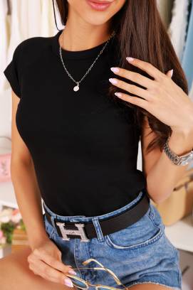 тениска CARISA BLACK