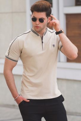 мъжка тениска PERSEUS BEIGE