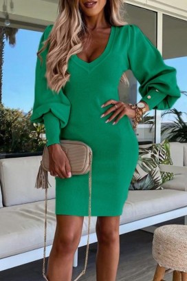 рокля LETORA GREEN