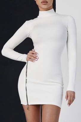 рокля ZIPENARA WHITE