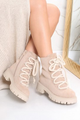дамски боти EMILSENA BEIGE