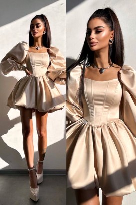 рокля OGOYSTA BEIGE