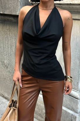 топ VELEIDA BLACK