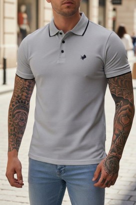 мъжка тениска MORIFO GREY
