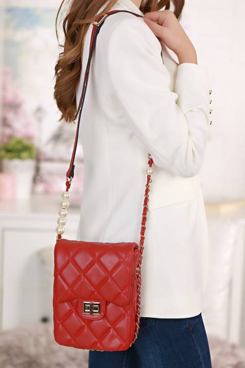 Дамска чанта DALMERA RED, Цвят: червен, IVET.BG - Твоят онлайн бутик.
