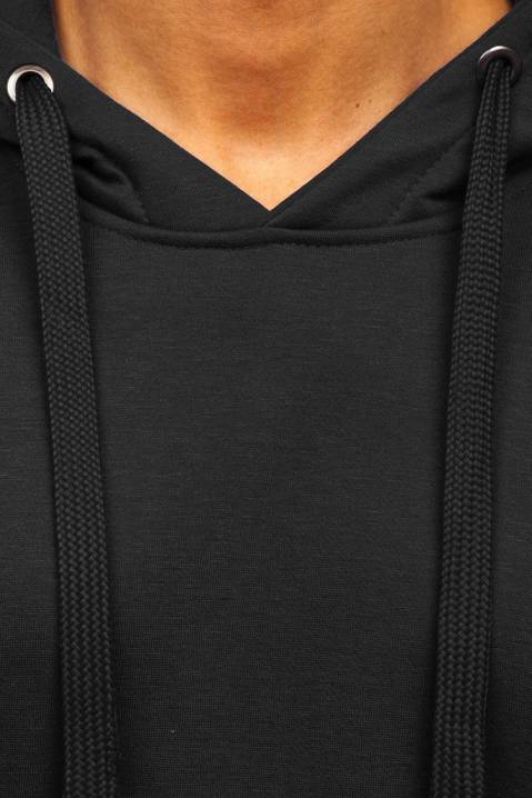 Мъжки суичър JULIAN BLACK, Цвят: черен, IVET.BG - Твоят онлайн бутик.