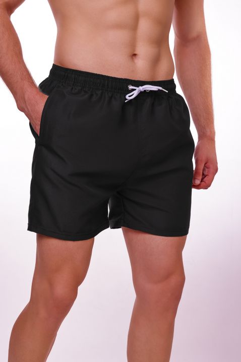 Мъжки плувни шорти MAGNUS BLACK, Цвят: черен, IVET.BG - Твоят онлайн бутик.