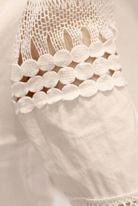 Дамска блуза LETALMA, Цвят: бял, IVET.BG - Твоят онлайн бутик.