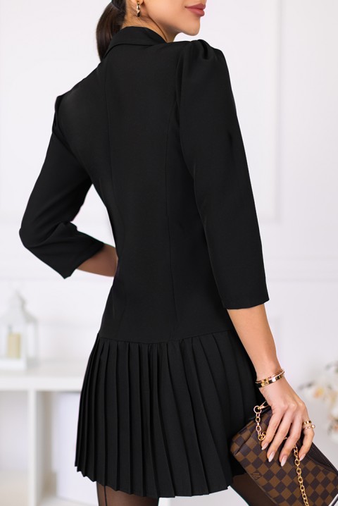 Рокля KRISTINA BLACK, Цвят: черен, IVET.BG - Твоят онлайн бутик.