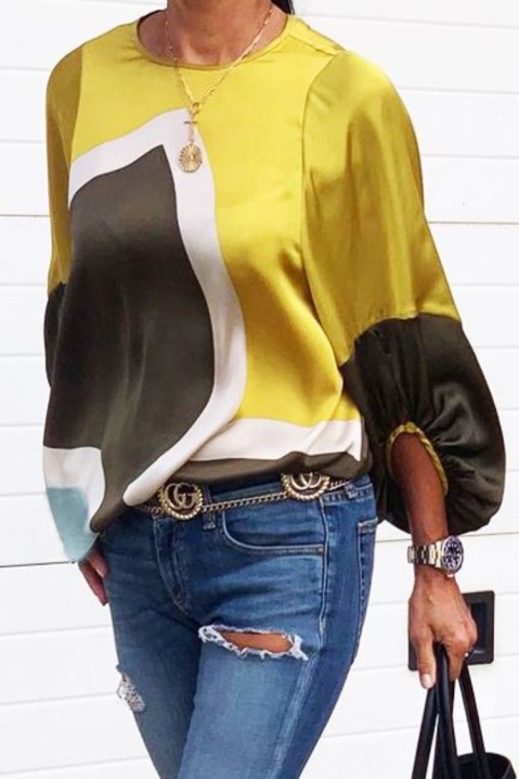 Дамска блуза AKORTA, Цвят: многоцветен, IVET.BG - Твоят онлайн бутик.