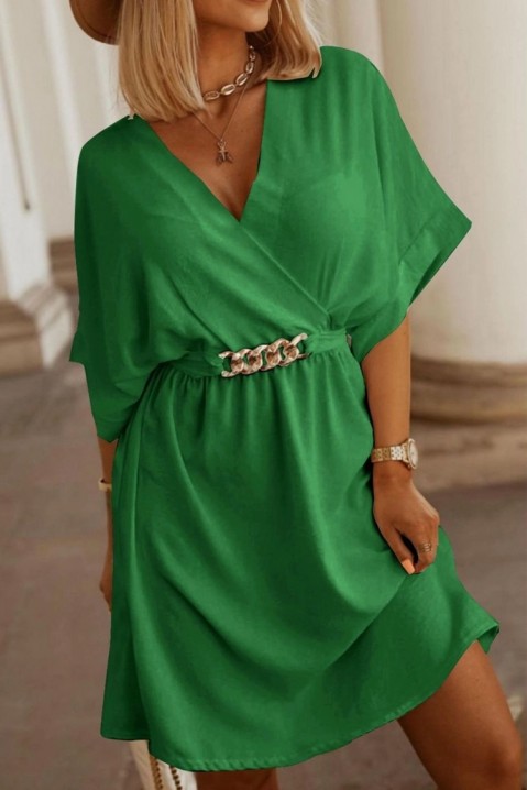 Рокля ERMELDA GREEN, Цвят: зелен, IVET.BG - Твоят онлайн бутик.