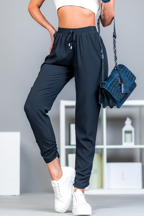 Панталон RANSENA NAVY, Цвят: тъмносин, IVET.BG - Твоят онлайн бутик.