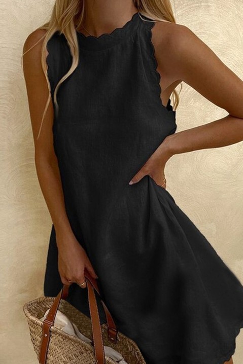 Рокля RUZANIA BLACK, Цвят: черен, IVET.BG - Твоят онлайн бутик.