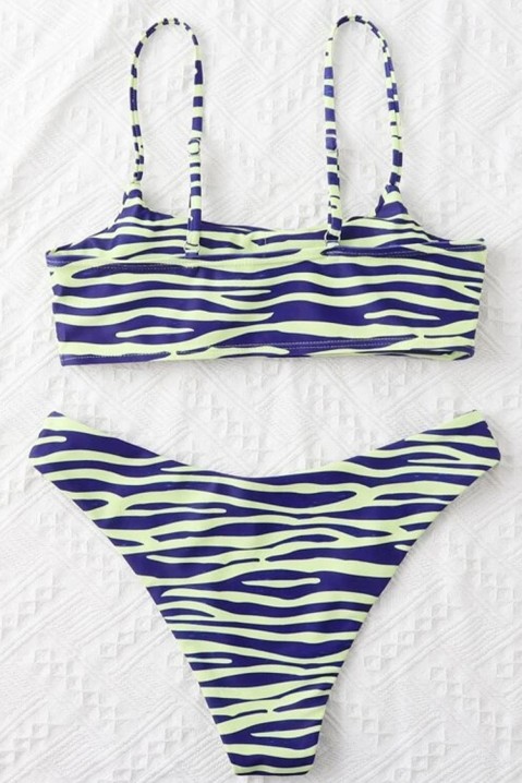 Бански BIRSOLDA, Цвят: тъмносин с жълт, IVET.BG - Твоят онлайн бутик.