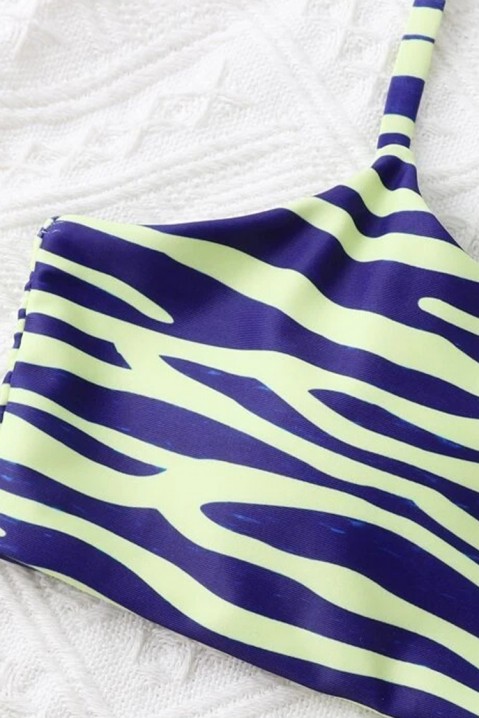 Бански BIRSOLDA, Цвят: тъмносин с жълт, IVET.BG - Твоят онлайн бутик.