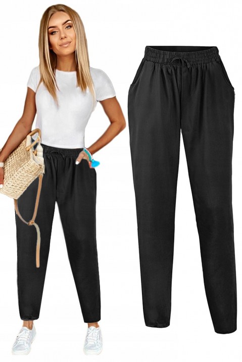 Панталон PERFENA BLACK, Цвят: черен, IVET.BG - Твоят онлайн бутик.