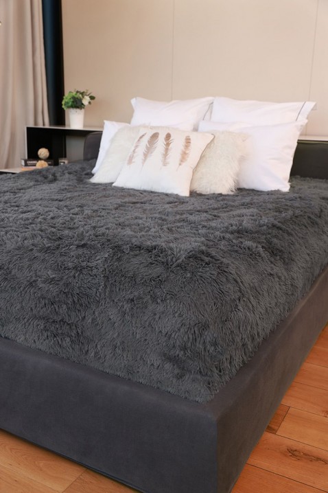 Одеяло BERKILA GREY 200x220 cm, Цвят: сив, IVET.BG - Твоят онлайн бутик.