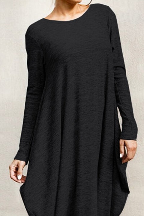 Рокля GRELANA BLACK, Цвят: черен, IVET.BG - Твоят онлайн бутик.