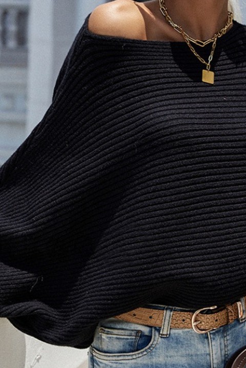 Пуловер DANEVA BLACK, Цвят: черен, IVET.BG - Твоят онлайн бутик.