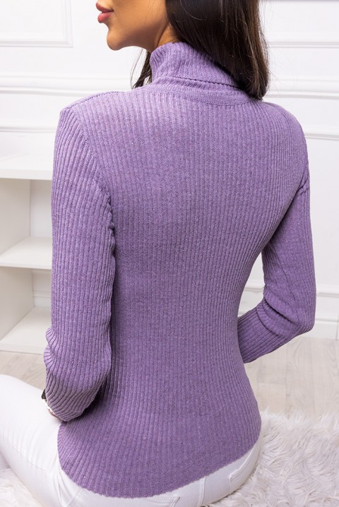 Пуловер FERTONSA PURPLE, Цвят: лилав, IVET.BG - Твоят онлайн бутик.