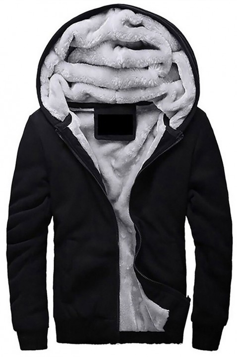 Мъжки суичър ROB BLACK, Цвят: черен, IVET.BG - Твоят онлайн бутик.