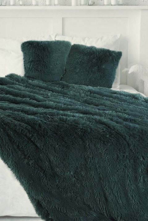 Одеяло BERKILA PETROL 200x220cm, Цвят: петрол, IVET.BG - Твоят онлайн бутик.