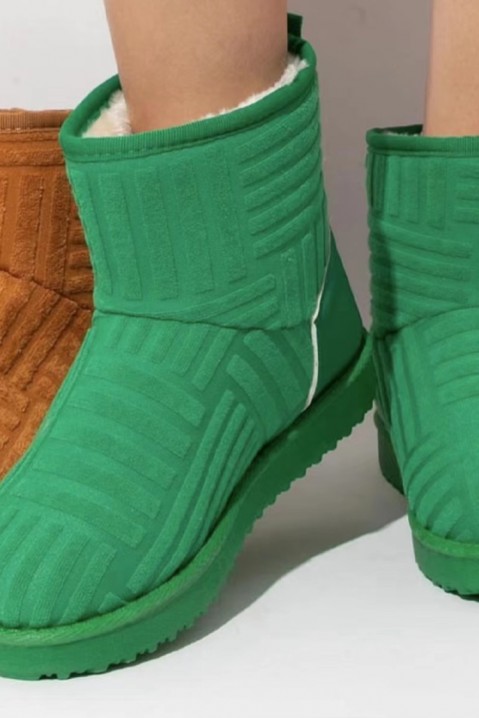 Дамски боти BRAVITALA GREEN, Цвят: зелен, IVET.BG - Твоят онлайн бутик.