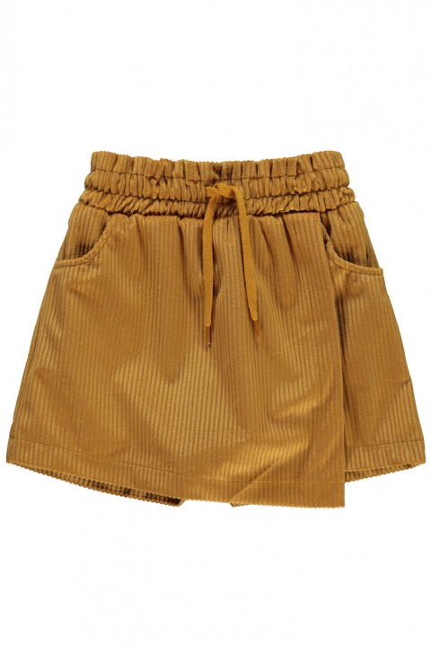 Пола - панталон PEBBLES MUSTARD, Цвят: горчица, IVET.BG - Твоят онлайн бутик.