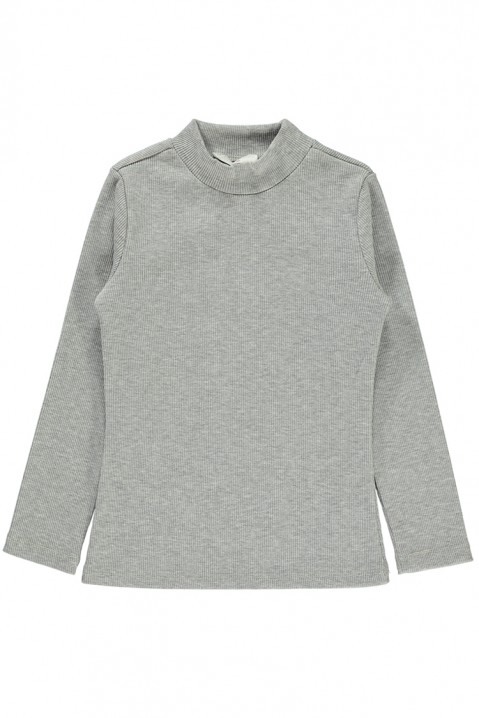 Блуза за момиче PUDRENA GREY, Цвят: сив, IVET.BG - Твоят онлайн бутик.