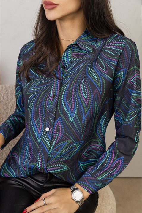 Дамска риза LILADA, Цвят: многоцветен, IVET.BG - Твоят онлайн бутик.