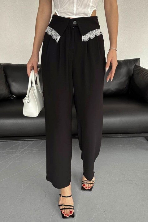 Панталон FELMORDA BLACK, Цвят: черен, IVET.BG - Твоят онлайн бутик.
