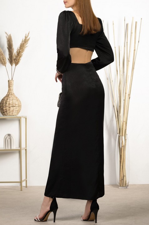 Рокля MERELTA BLACK, Цвят: черен, IVET.BG - Твоят онлайн бутик.