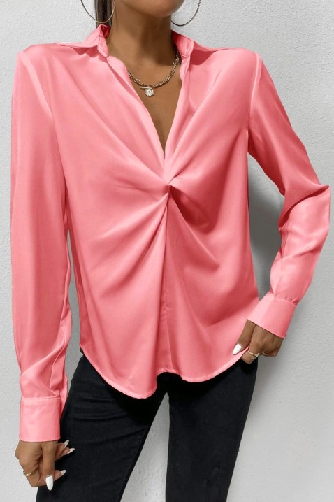 Дамска блуза LORFERDA PINK, Цвят: розов, IVET.BG - Твоят онлайн бутик.