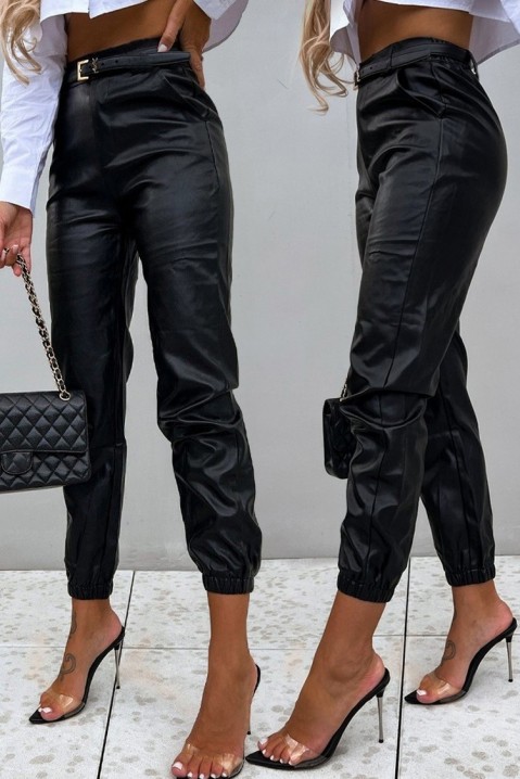 Панталон GARBONA BLACK, Цвят: черен, IVET.BG - Твоят онлайн бутик.
