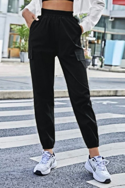 Панталон BANEGDA BLACK, Цвят: черен, IVET.BG - Твоят онлайн бутик.