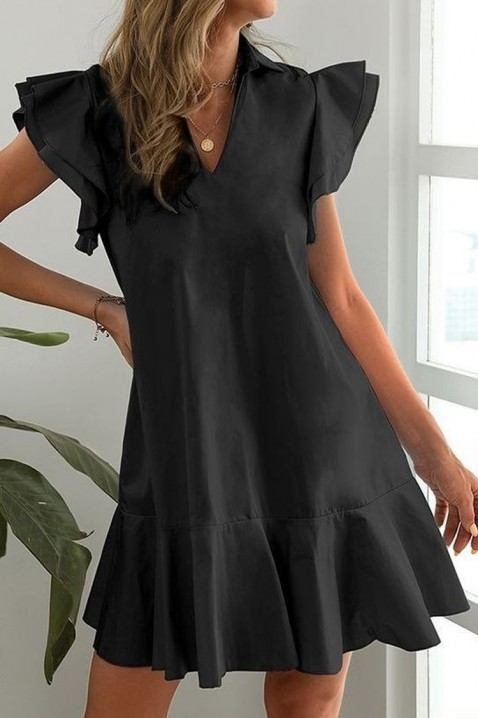 Рокля MIFIRENA BLACK, Цвят: черен, IVET.BG - Твоят онлайн бутик.
