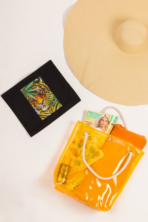 Плажна чанта RAMALIA ORANGE, Цвят: оранжев, IVET.BG - Твоят онлайн бутик.