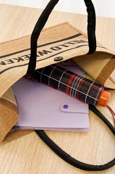 Дамска чанта HARERDA, Цвят: беж, IVET.BG - Твоят онлайн бутик.
