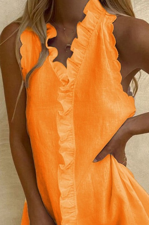 Рокля RAGORGA ORANGE, Цвят: оранжев, IVET.BG - Твоят онлайн бутик.