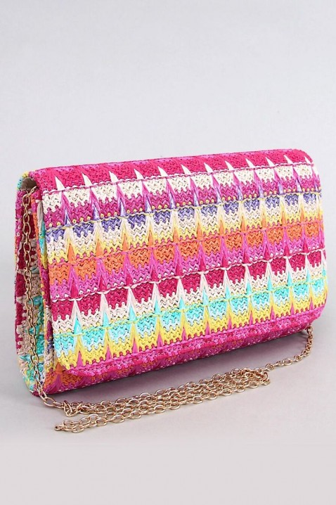 Дамска чанта VAROFA FUCHSIA, Цвят: многоцветен, IVET.BG - Твоят онлайн бутик.