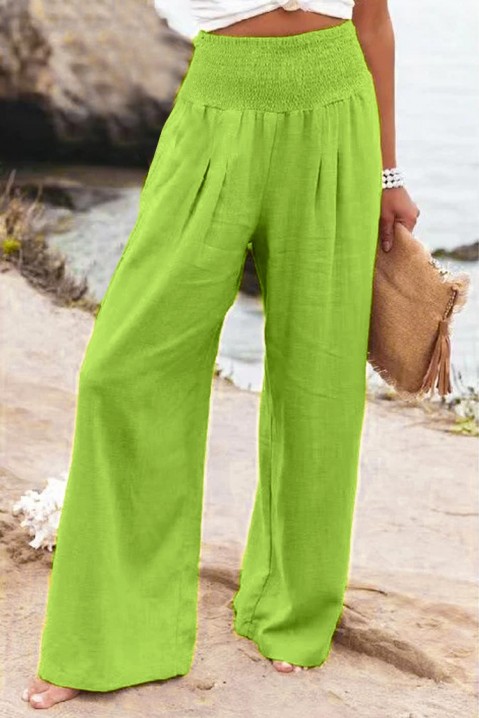 Панталон NERDIA LIME, Цвят: лайм, IVET.BG - Твоят онлайн бутик.