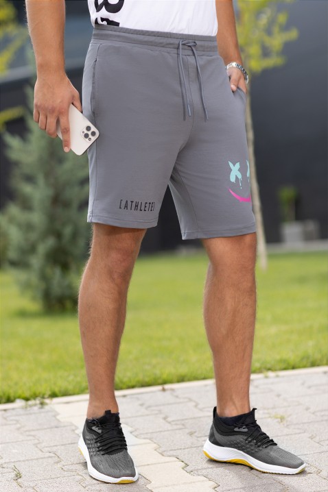 Мъжки панталон MOROLFO, Цвят: графит, IVET.BG - Твоят онлайн бутик.