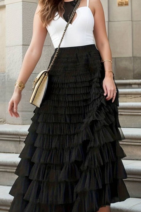 Пола ASELIKA BLACK, Цвят: черен, IVET.BG - Твоят онлайн бутик.