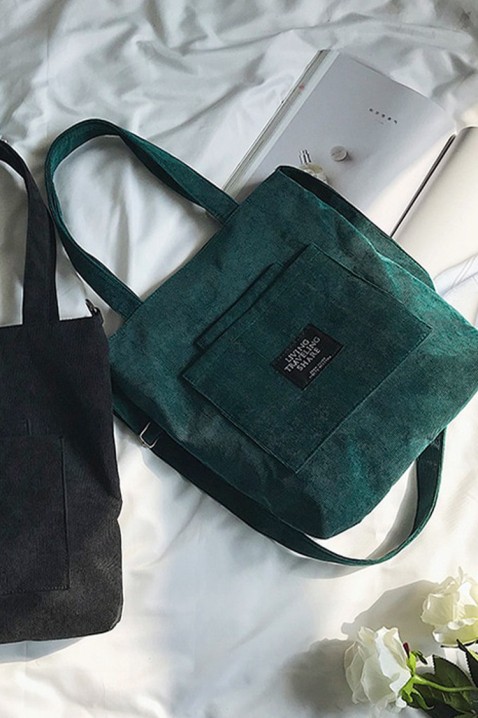 Дамска чанта RASONA PETROL, Цвят: петрол, IVET.BG - Твоят онлайн бутик.