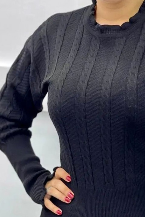 Пуловер ROBILMA BLACK, Цвят: черен, IVET.BG - Твоят онлайн бутик.