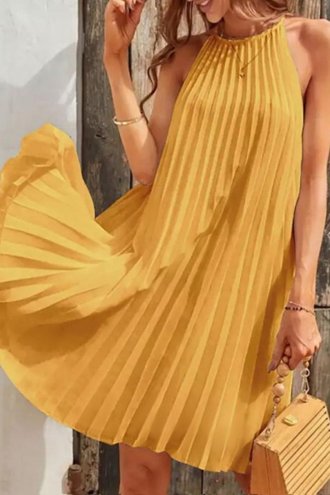 Рокля RAMORERA YELLOW, Цвят: жълт, IVET.BG - Твоят онлайн бутик.