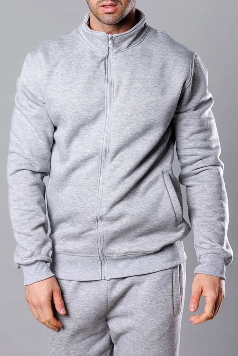 Мъжки суичър DELORSO GREY, Цвят: сив, IVET.BG - Твоят онлайн бутик.